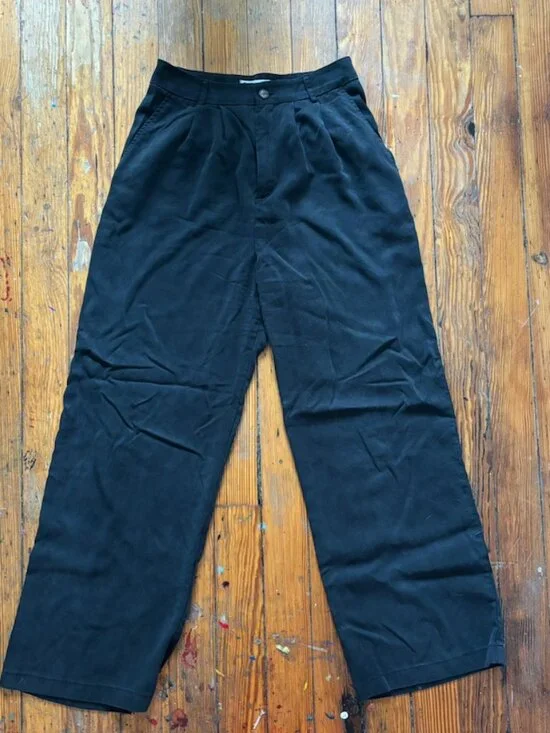 Black Reformation Mason Pant Sz 6 - Picture 3 of 8
